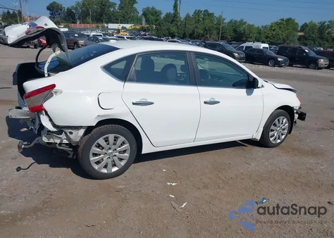 2015 Nissan Sentra S/Sv/Sr/Sl z USA, uszkodzony, nr VIN 3N1AB7AP9FL666730